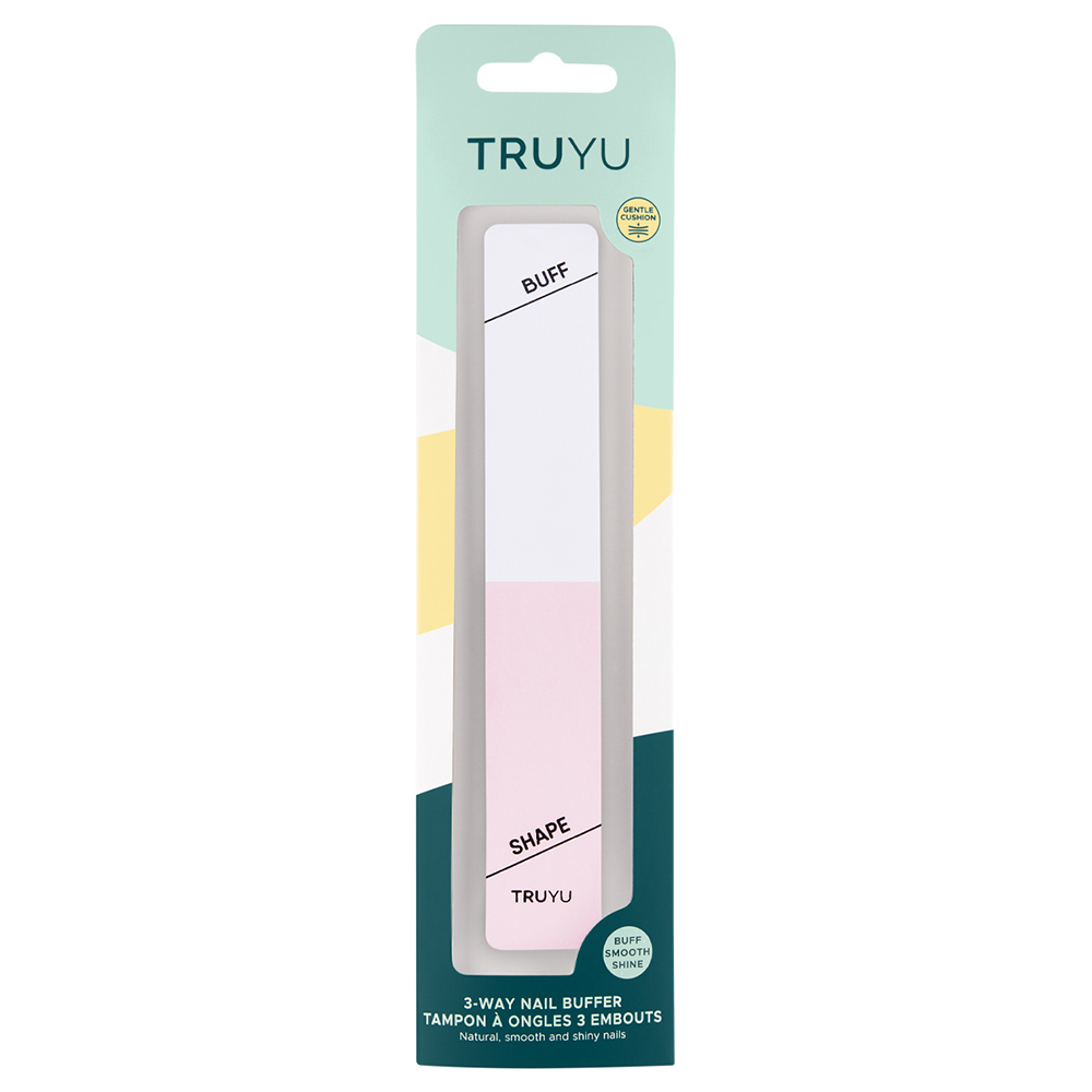 트루유 TRUYU 3웨이 네일버퍼 언제 어디서나 간편하게 손톱을 매끄럽게 다듬을 수 있는 버퍼입니다.